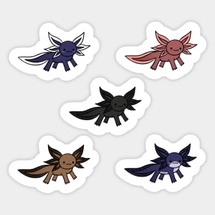 Axolotl set Sticker